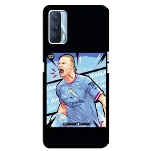 Чехлы с футболистом Ерлинг Холанд для Oppo A92s (AlphaPrint) (гол Эрлинг Холланд)