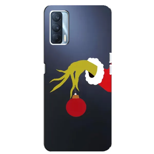 Чехол с принтом «Гринч с игрушкой» для OPPO A92s