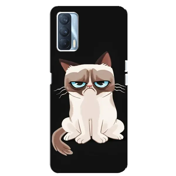 Чохол з принтом «Сумний кіт» для OPPO A92s