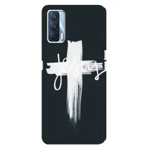Чехол для Oppo A92s (AlphaPrint) - (Христианские) (Иисус)