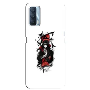 Чехлы на тему: Итачи Учиха для Oppo A92s (AlphaPrint) (Итачи с атрибутами)