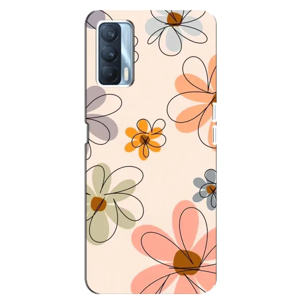 Чехол с принтом «Разноцветные цветы» для OPPO A92s Чехол с принтом «Разноцветные цветы» для OPPO A92s