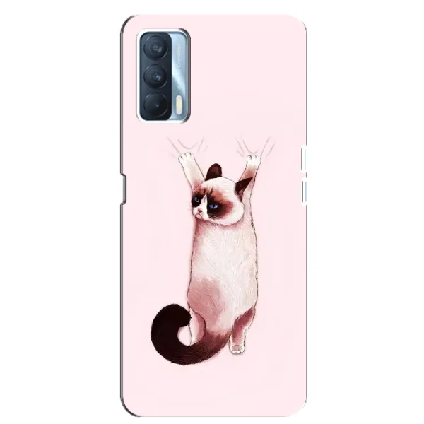 Чехол с принтом «Котик падает» для OPPO A92s Чехол с принтом «Котик падает» для OPPO A92s