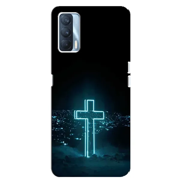 Чехол с принтом «Крест и город» для OPPO A92s Чехол с принтом «Крест и город» для OPPO A92s