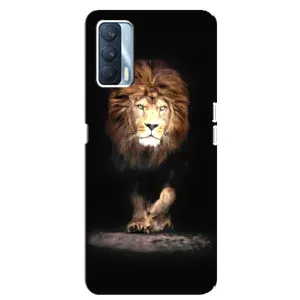 Чехол со Львом для Oppo A92s (VPrint) (Лев)