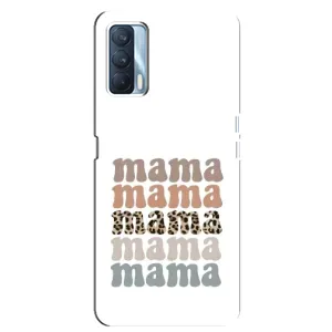 Чохли для мами на Oppo A92s (Текстовий колаж мама)