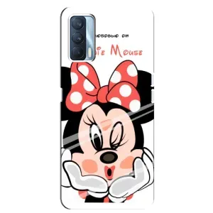 Эксклюзивный чехол для Oppo A92s (AlphaPrint - Мультяшные) (Маус Минни)
