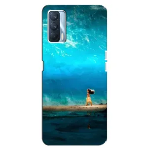Чохол з мультфільмом Ваяна Oppo A92s (Океан Моана)