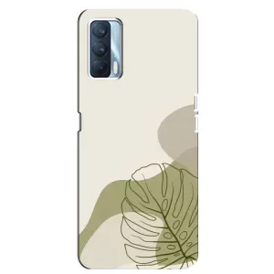 Чехол с принтом «Зеленая монстера дизайн» для OPPO A92s