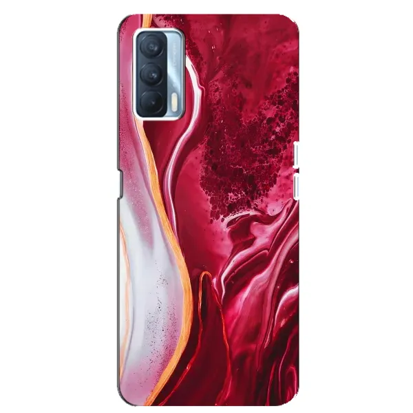 Чехол с принтом «Мрамор красный» для OPPO A92s Чехол с принтом «Мрамор красный» для OPPO A92s