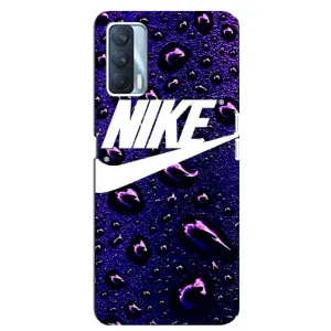 Чехол для Oppo A92s - с принтом Найк (AlphaPrint) (Найк принт)