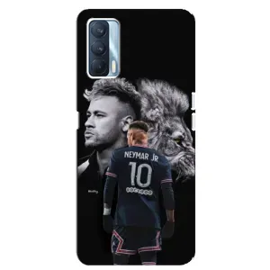 Чехол Неймар для Oppo A92s (AlphaPrint) (Неймар Лев)