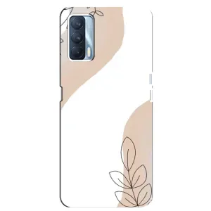Чехол с принтом «Нюдовая веточка абстракция» для OPPO A92s