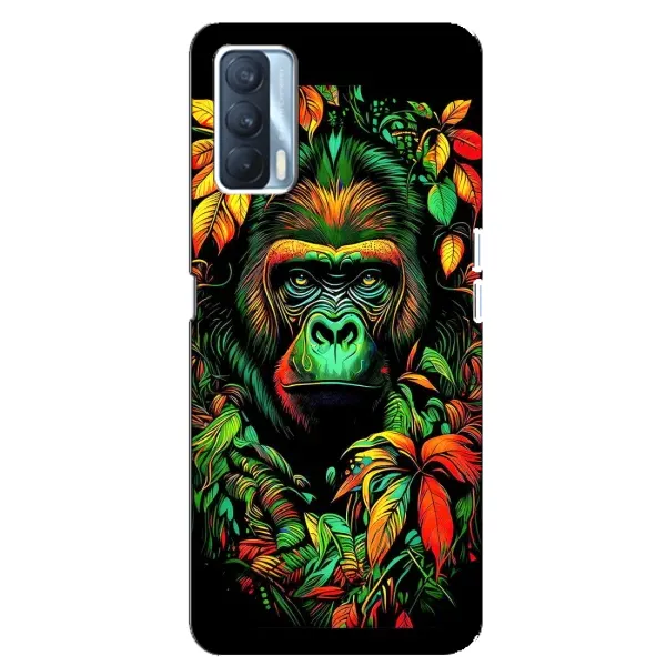 Чехол с принтом «Обезьяна в тропиках» для OPPO A92s