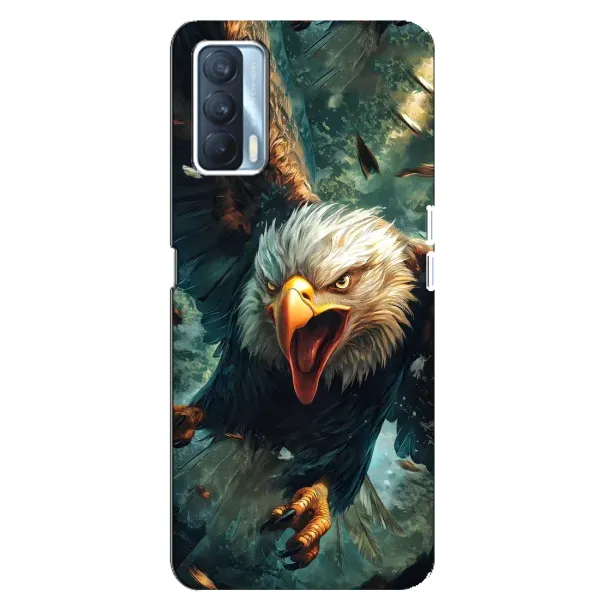 Чехол с принтом «Орел в полете» для OPPO A92s Чехол с принтом «Орел в полете» для OPPO A92s