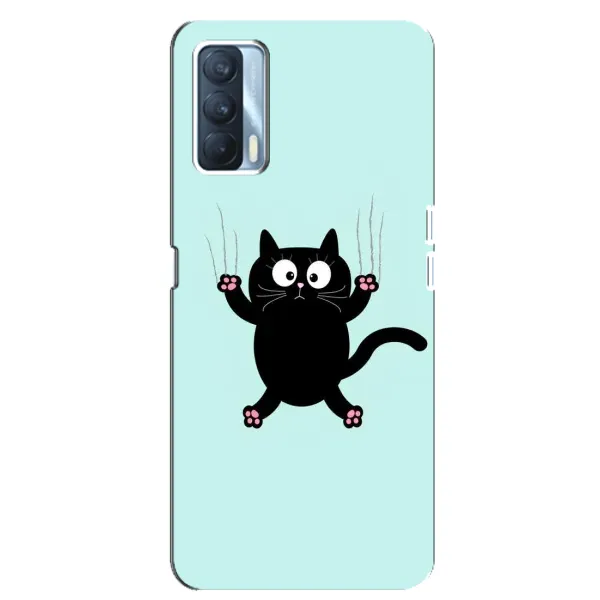 Чохол з принтом «Падаючий кіт» для OPPO A92s