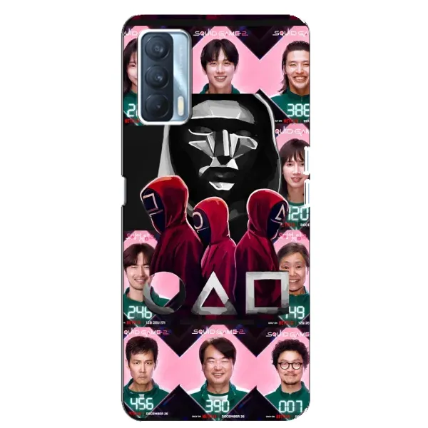 Чохол з принтом «Учасники Гра кальмара» для OPPO A92s