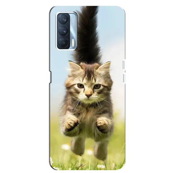 Чехол с принтом «Прыжок кота» для OPPO A92s Чехол с принтом «Прыжок кота» для OPPO A92s