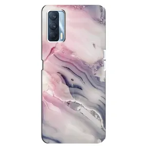 Мраморный чехол на Oppo A92s (VPrint) (Пурпурный Мрамор)