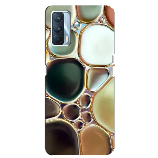 Чехол с принтом «Радужный Мрамор» для OPPO A92s