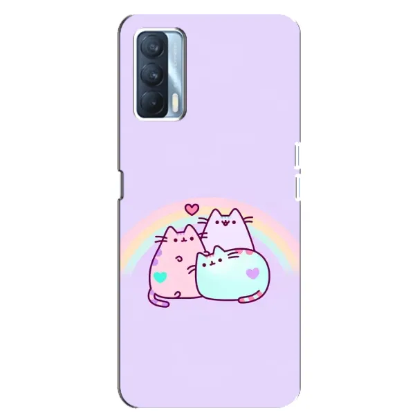 Чехол с принтом «Радужные котики» для OPPO A92s Чехол с принтом «Радужные котики» для OPPO A92s