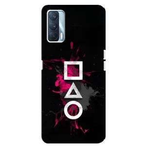 Чохол Гра в кальмара для Oppo A92s (Символи Гра кальмара)