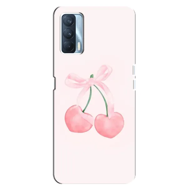 Чехол с принтом «Розовые вишни» для OPPO A92s
