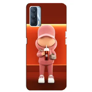 Крутые Чехлы Луи Виттон для Oppo A92s (AlphaPrint) (С Кофе)