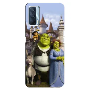 Чохол з мультфільмом Шрек на Oppo A92s (Казкові герої Шрека)