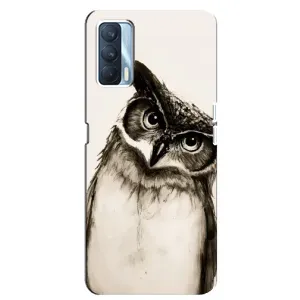Чехол с птицами на Oppo A92s (VPrint) (Сова)