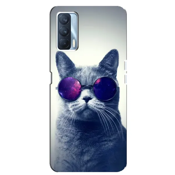 Чохол з принтом «Стильний кіт» для OPPO A92s