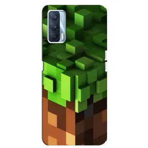 Чехол Майнкрафт на Oppo A92s (AlphaPrint) Minecraft (текстура Майнкрафт)