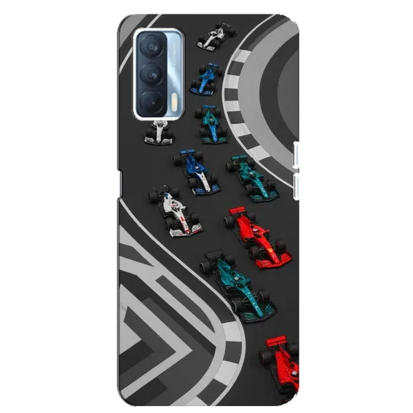 Чохол з принтом «Траса Ф1» для OPPO A92s