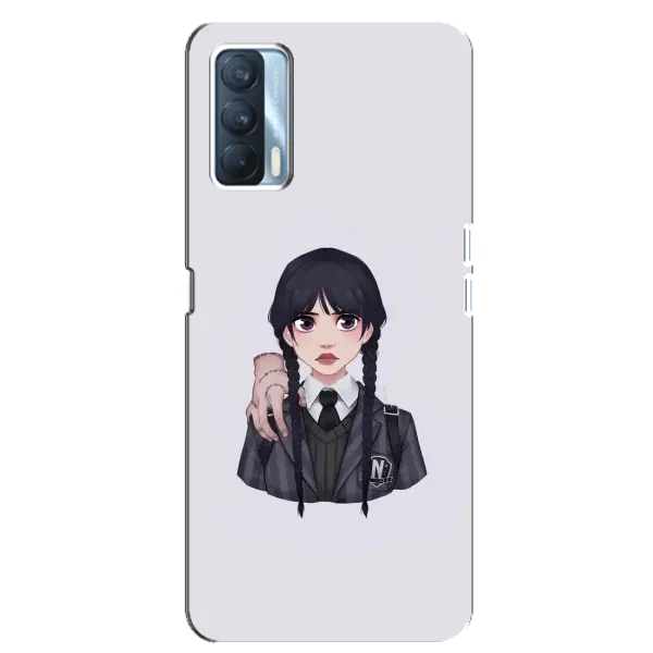 Чехол с принтом «Уэнздей и Вещь» для OPPO A92s