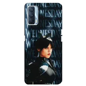 Чохли Венсдей на Oppo A92s Уенсдей (AlphaPrint) (Венздей кішка)