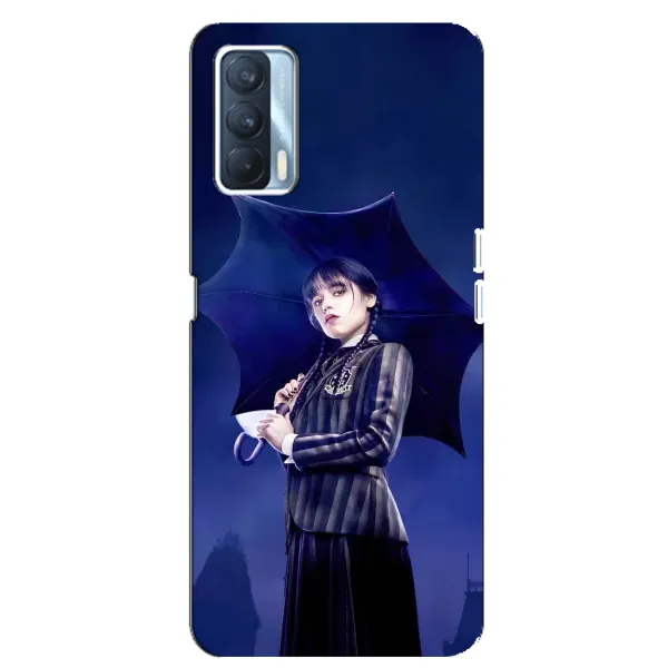 Чехол с принтом «Уэнздей с зонтом» для OPPO A92s