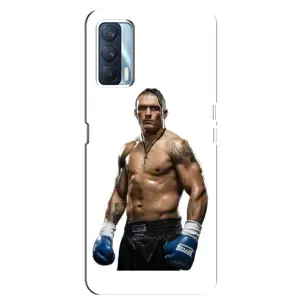 Чехол с картинкой Александр Усик для Oppo A92s (Усик на белом)