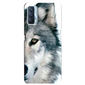 Чехлы с картинками животных Oppo A92s (Волк)