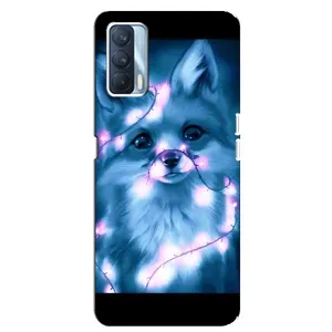 Чехлы с картинкой Лисички для Oppo A92s (VPrint)