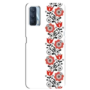 Чехол для Патриота Украины Oppo A92s - (AlphaPrint) (Яркая вишиванка)