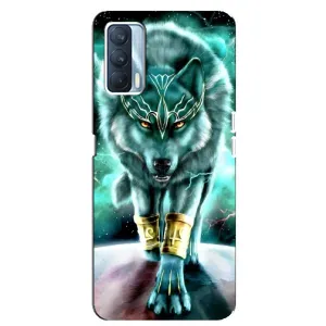 Защитные чехлы для Оппо А92с (AlphaPrint) (ХИТ продаж) ВОЛК