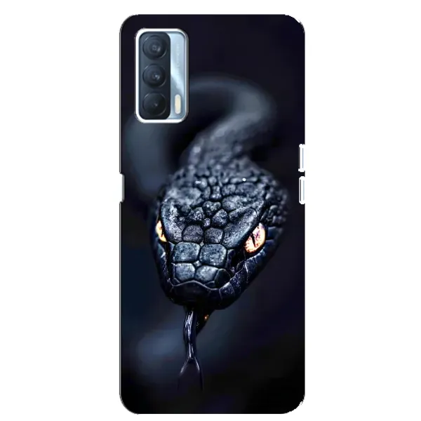 Чехол с принтом «Черная змея» для OPPO A92s Чехол с принтом «Черная змея» для OPPO A92s