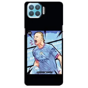 Чехлы с футболистом Ерлинг Холанд для Oppo A93 (AlphaPrint) (гол Эрлинг Холланд)