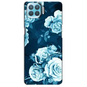Чехлы (ART) Цветы на Oppo A93 (VPrint) (Блактині бутони)