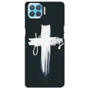 Чехол для Oppo A93 (AlphaPrint) - (Христианские) (Иисус)