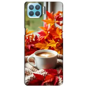 Чехол с уникальным дизайном «Осень с кофе» для Oppo A93