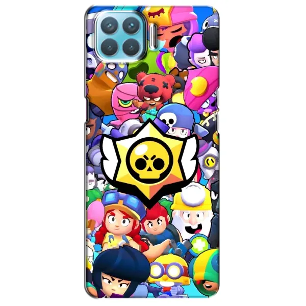 Чохол з принтом «Лого Brawl Stars» для OPPO A93