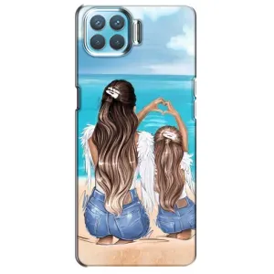 Чехол с печатью для Oppo A93 - (Мама с ребенком) (AlphaPrint)
