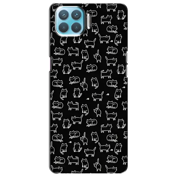 Чехол с принтом «Меленькие котики» для OPPO A93