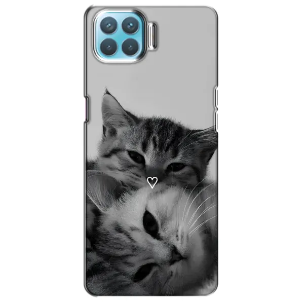 Чехол с принтом «Пара котов» для OPPO A93